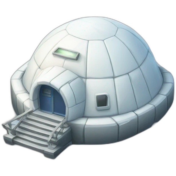 igloo spaceship emoji