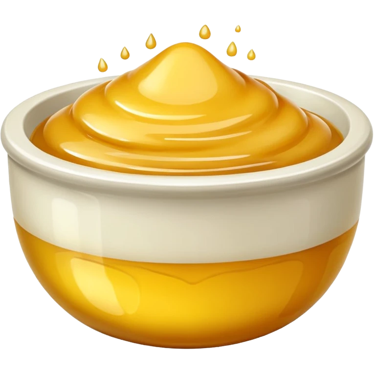 fat grease in small bowl emoji