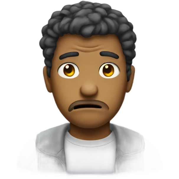 extreme sad face emoji