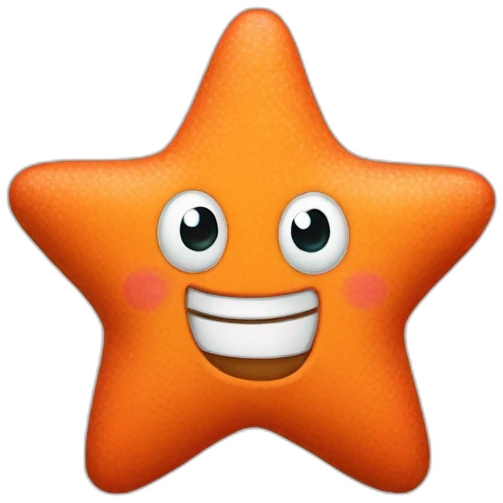 patrick the star with heart emoji