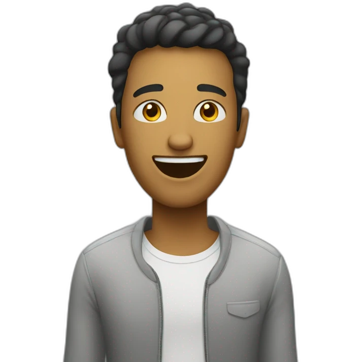 Personne qui chante emoji
