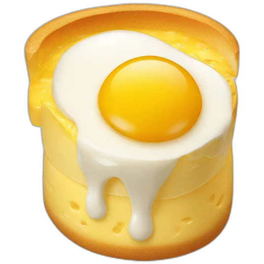 gudetama in queso emoji