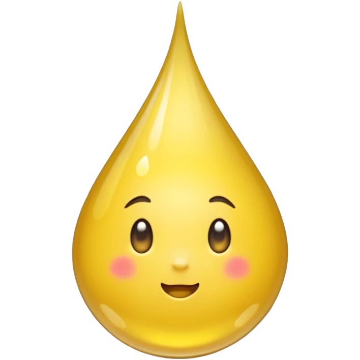 drop of pee emoji