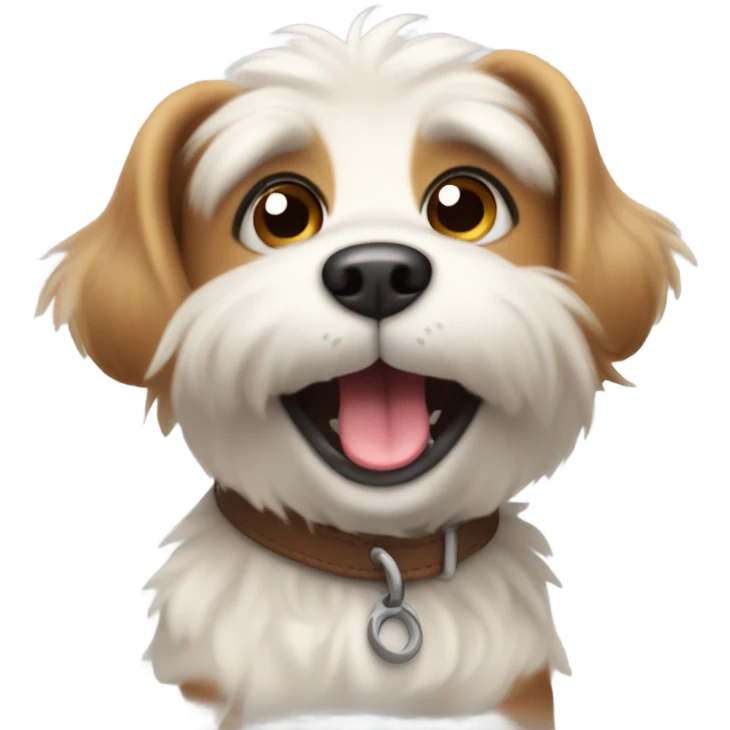 Cute little doggie  emoji