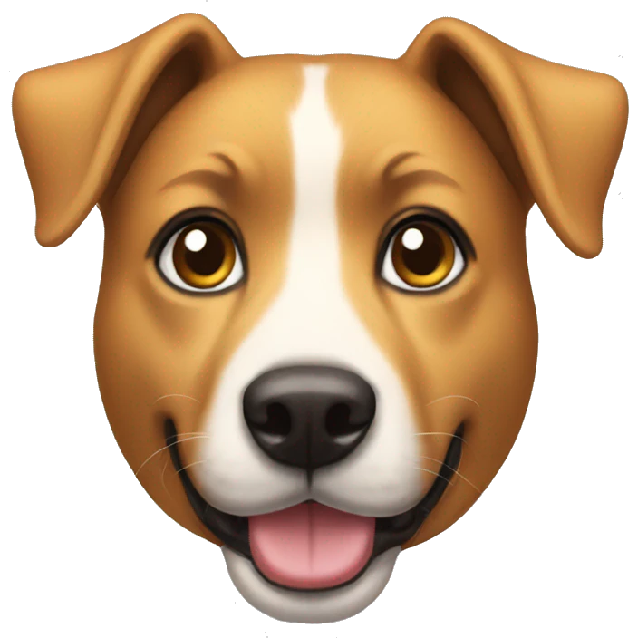 pretty dog mix emoji