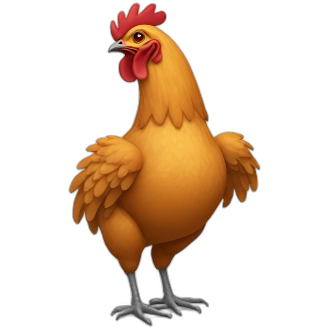 headless-chicken emoji