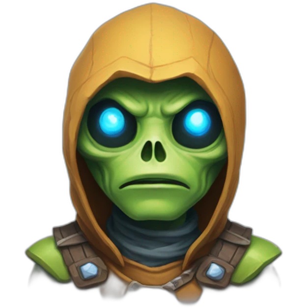 alien roguelike rpg style inspired by hearthstone emoji
