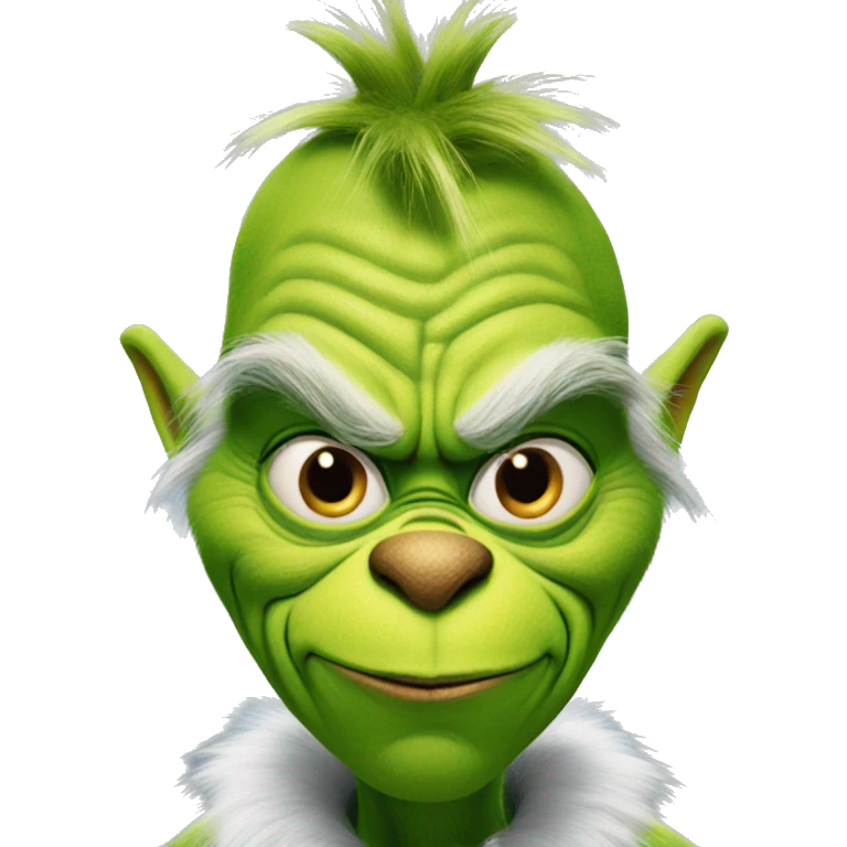 The grinch emoji