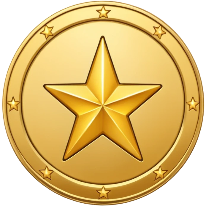 A star coin emoji