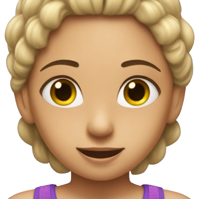 gimnastic girl emoji