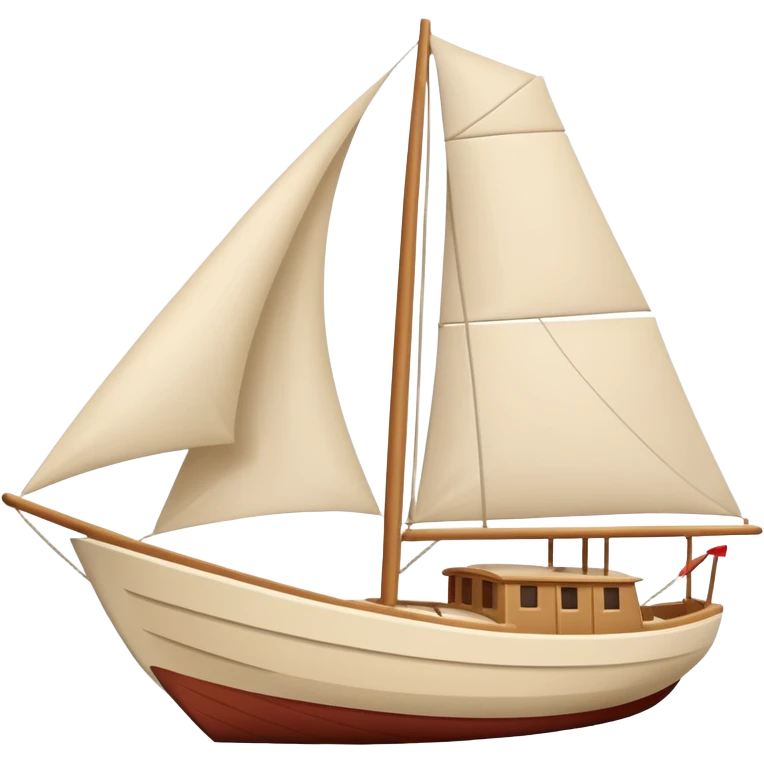 Sand yacht emoji