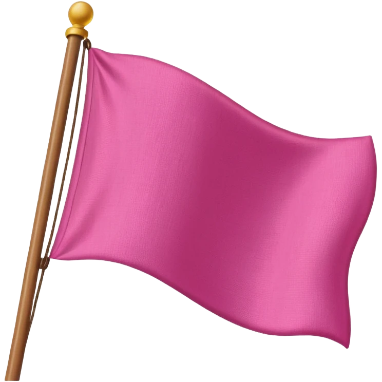 pink flag emoji