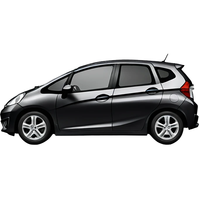 2013 black honda jazz emoji