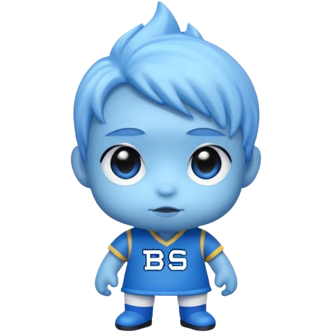 A mini luminous, a cute one and has a jersey the reads BS1 emoji