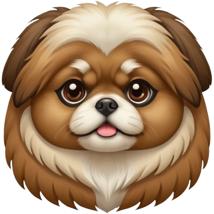 pekingese dog emoji