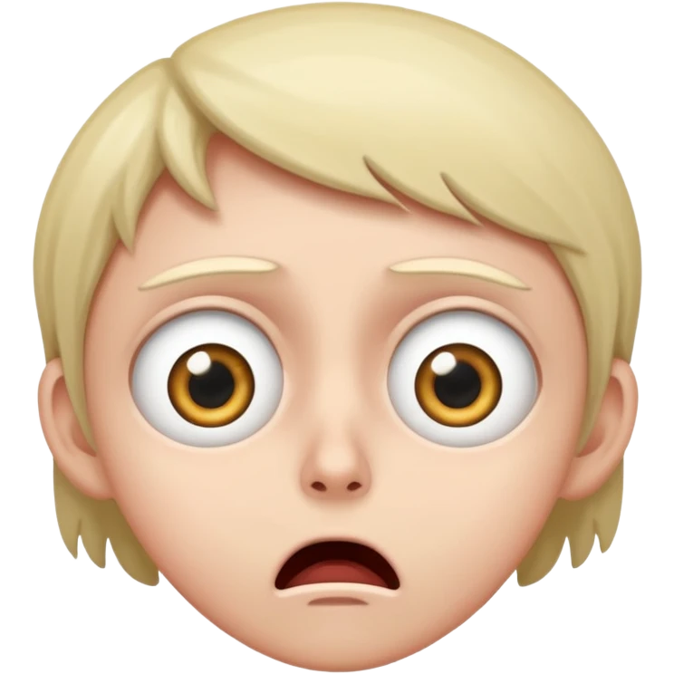 Scared emoji