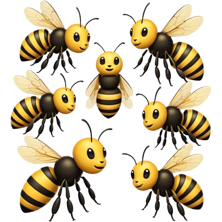 bees emoji