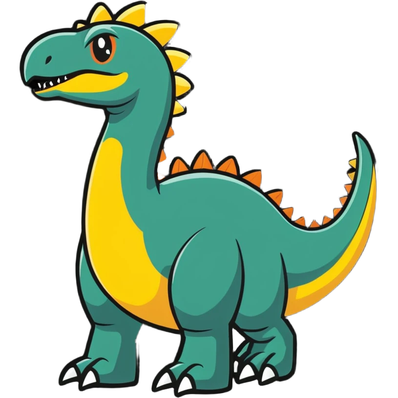 therizinosaurus dinosaur inspired by Ark: Survival Evolved emoji