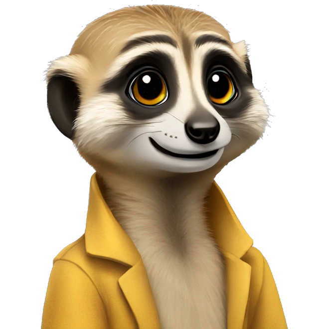 meerkat in IT support emoji
