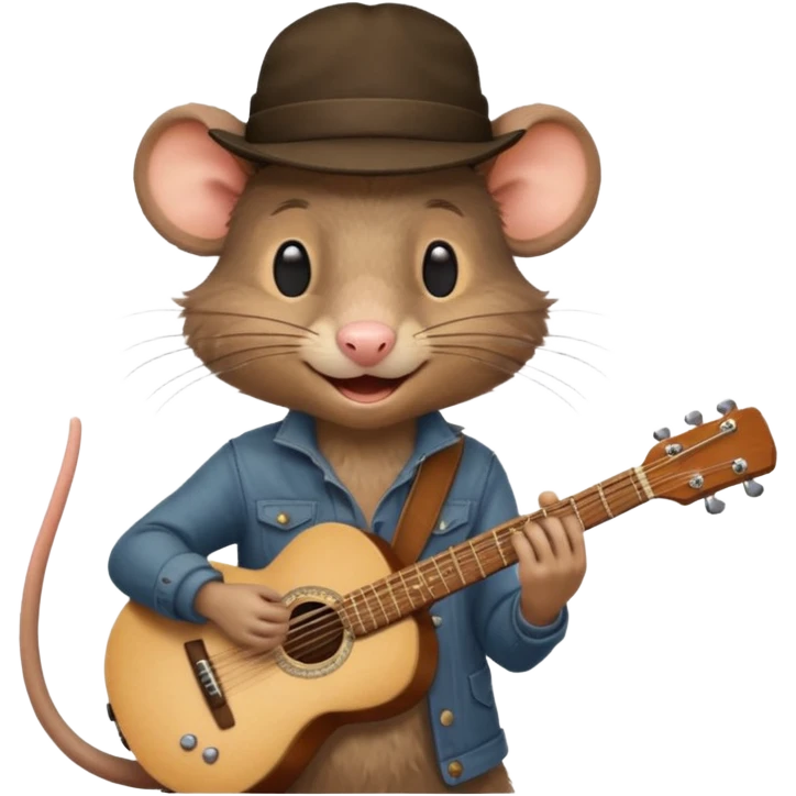 rat guitarist emoji