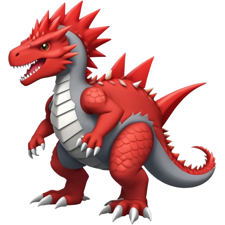 Tyrantrum-Tyrunt-hybrid (full body) emoji