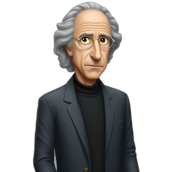 Evil Richard lewis Larry david emoji