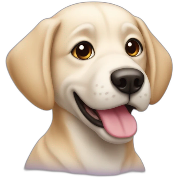 Chien dans sa niche emoji