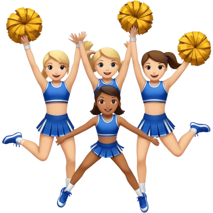 Cheer stunt emoji