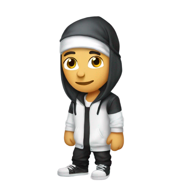 Slim shady with Durag  emoji