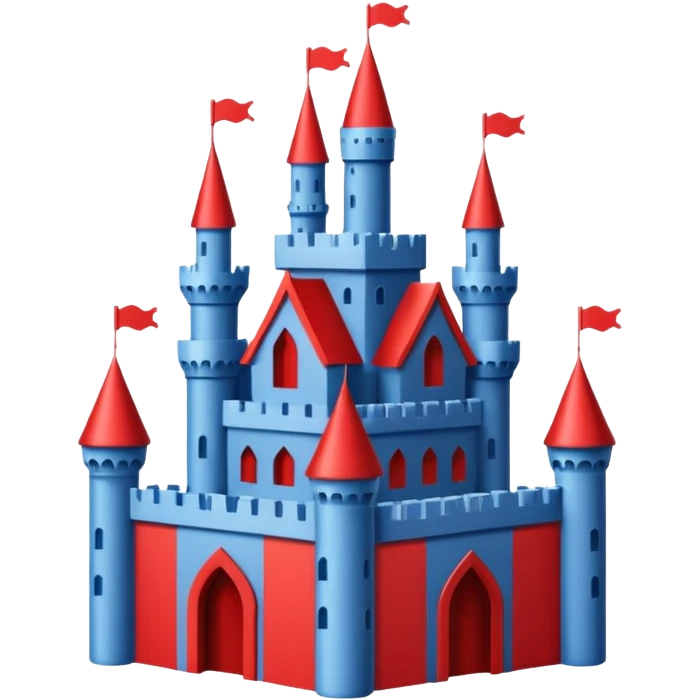 Playing cards castle emoji