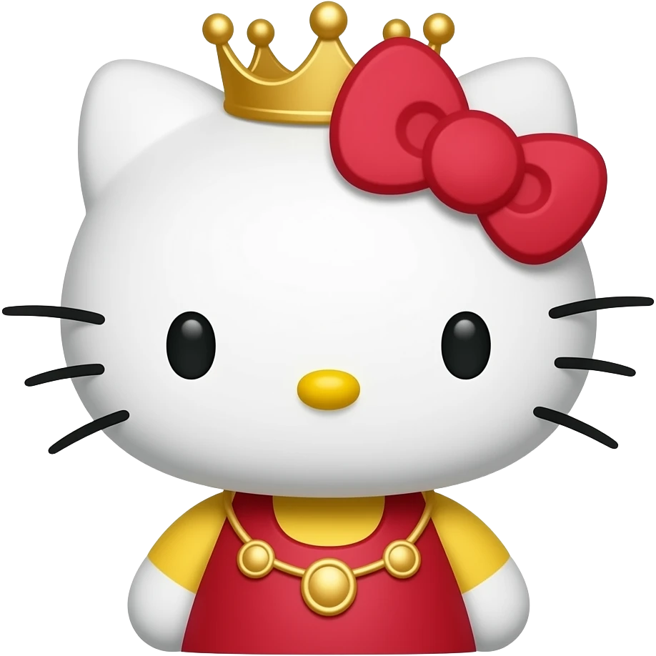 Hello kitty maestra emoji