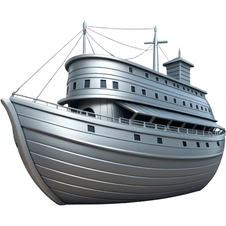 a high tech noah's ark emoji