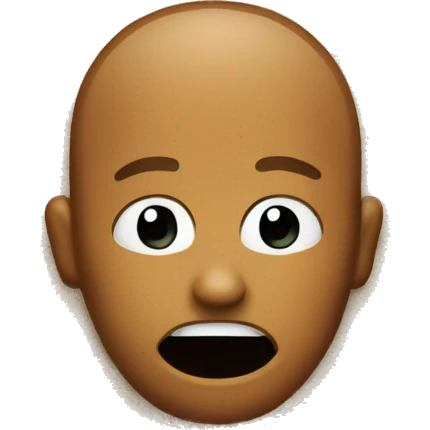sticking head into sand emoji