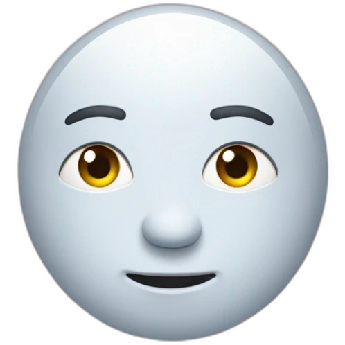 Neige sur télévision emoji