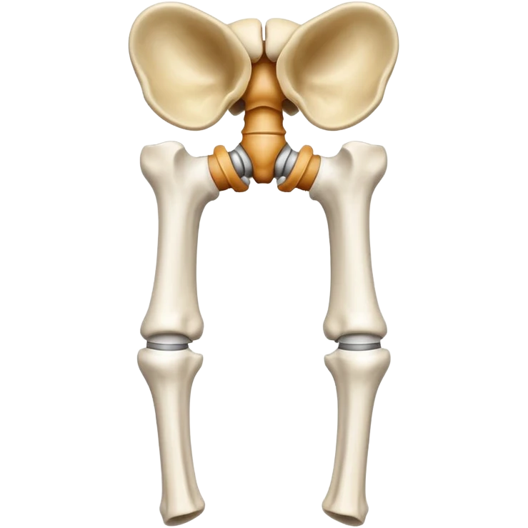 Articulacion de la cadera y femur  emoji