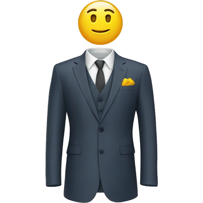 3 peice suit emoji