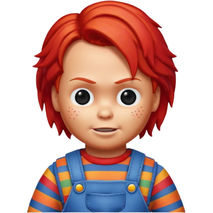 Un emojin de chuky emoji