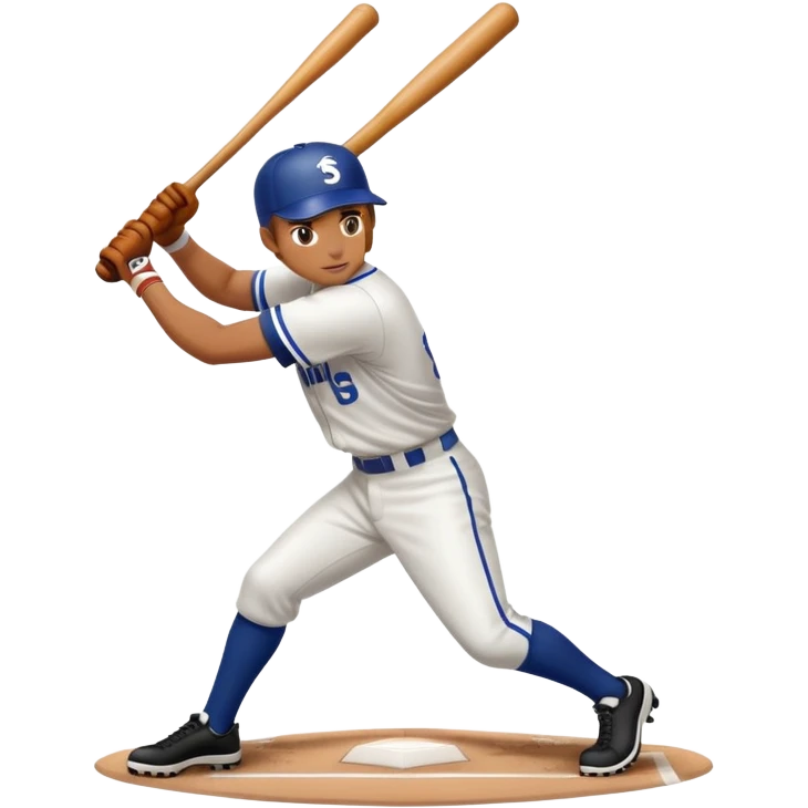 person hitting a home run emoji