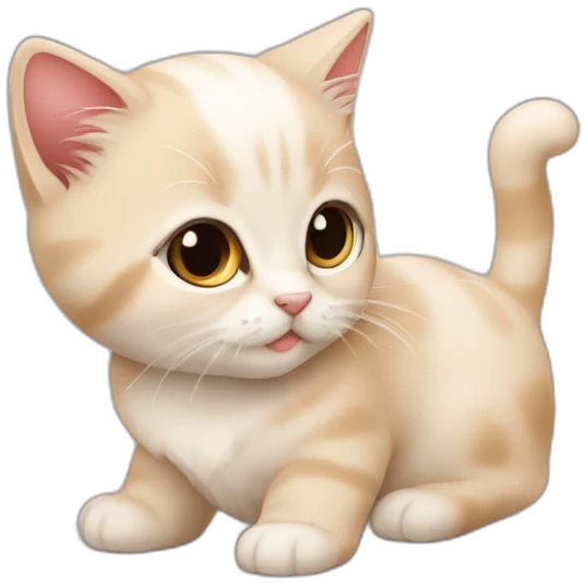 tout petit chaton mignon emoji