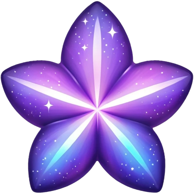 Etoile violette emoji
