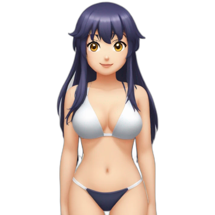 hinata hyuga full body pawg micro bikini back focus emoji