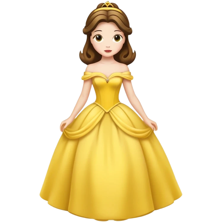 Belle from Disney emoji