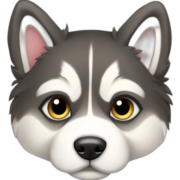puppy malamute emoji
