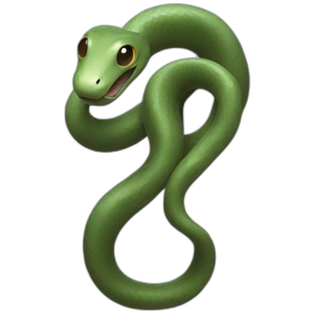Blind snake emoji