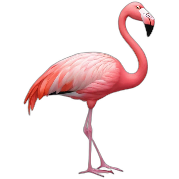 Flamand rose emoji