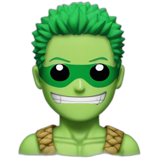 Zoro dans one piece emoji