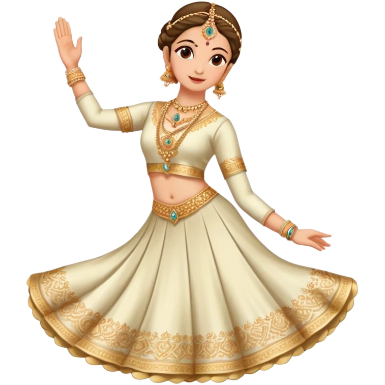Kathak dancer emoji