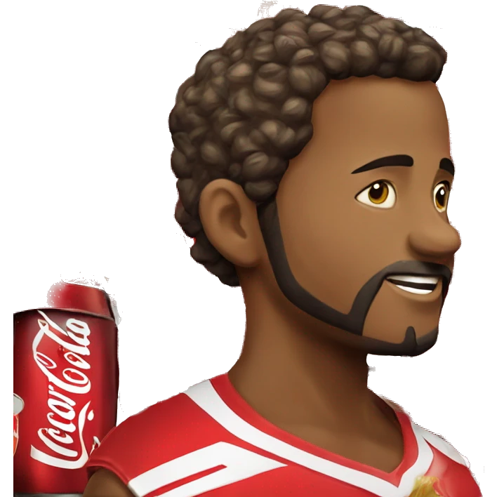 Crea a mi hermano con una coca cola emoji