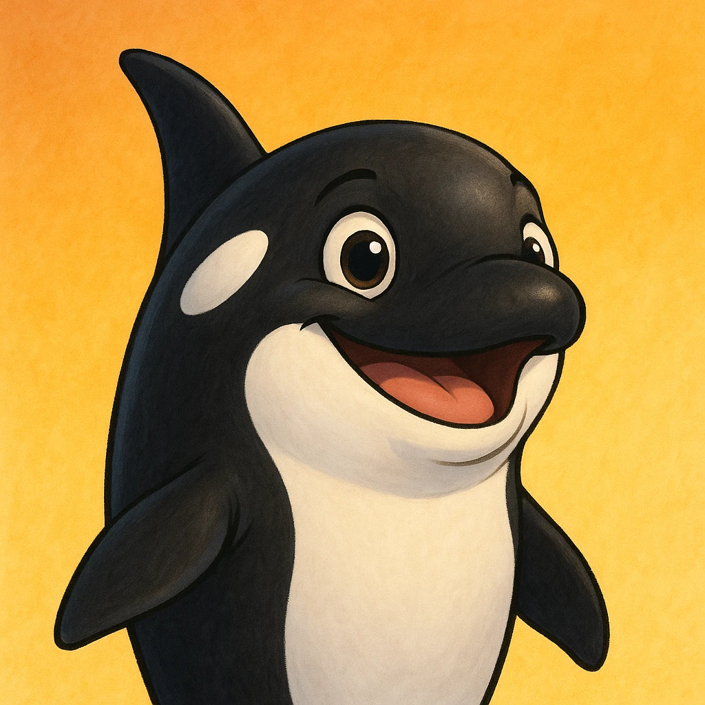 optimistic orca emoji