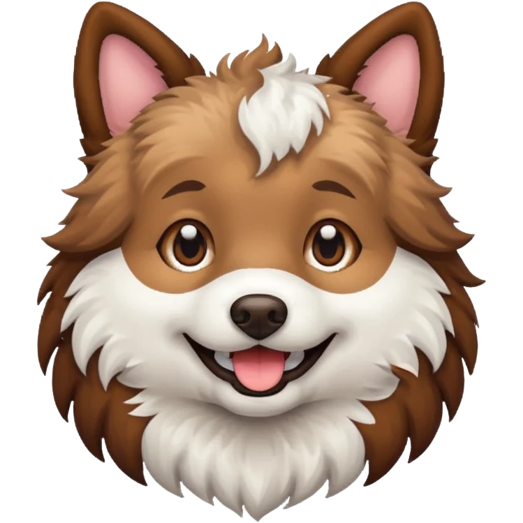 Sukurk šuni baldoga 70bit pixel art emoji